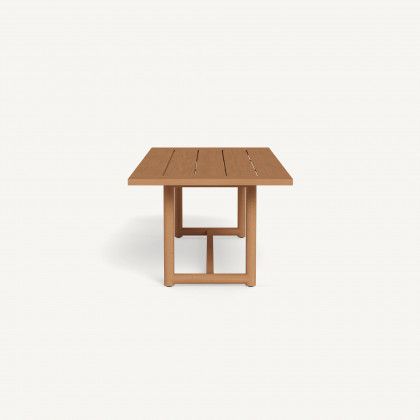 Harbour Breeze Xl Teak Dining Table 102" in Teak Natural