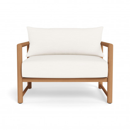 Harbour Breeze Xl Teak Lounge Chair