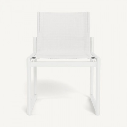 Harbour Breeze Xl Aluminum Armless Dining Chair