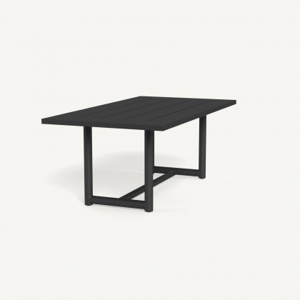Harbour Breeze Xl Aluminum Dining Table 79" - Aluminum Asteroid