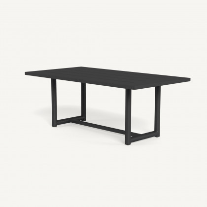 Harbour Breeze Xl Aluminum Dining Table 79" - Aluminum Asteroid