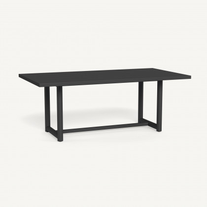 Harbour Breeze Xl Aluminum Dining Table 79" - Aluminum Asteroid