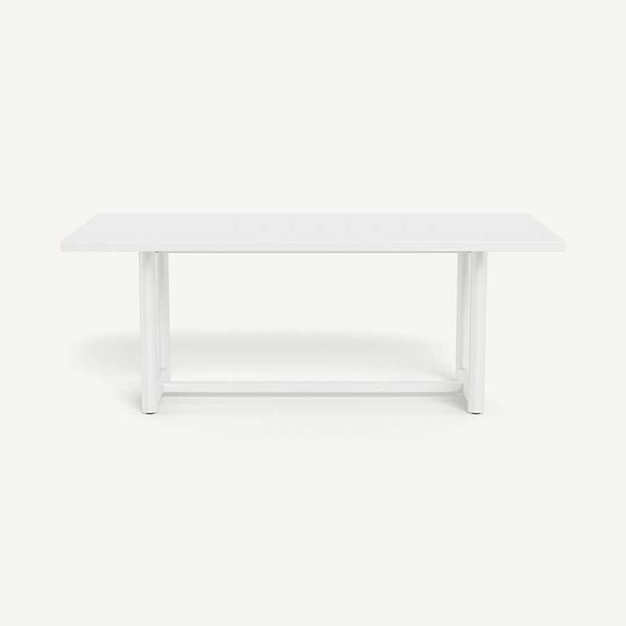Harbour Breeze Xl Aluminum Dining Table 79"