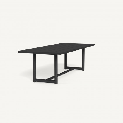Harbour Breeze Xl Aluminum Dining Table 102" - Aluminum Asteroid