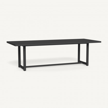 Harbour Breeze Xl Aluminum Dining Table 102" - Aluminum Asteroid