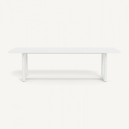 Harbour Breeze Xl Aluminum Dining Table 102"