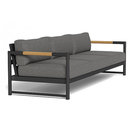 Harbour Breeze Xl 3 Seat Sofa - Aluminum Asteroid, Cast Slate
