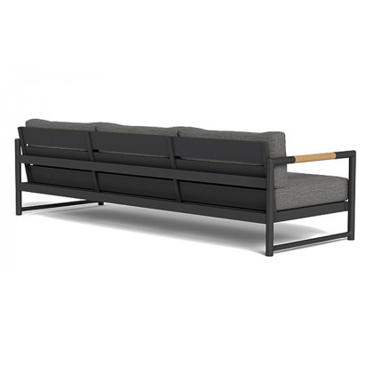 Harbour Breeze Xl 3 Seat Sofa - Aluminum Asteroid, Cast Slate
