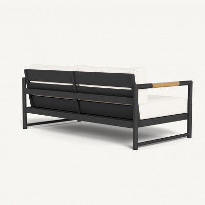 Harbour Breeze Xl Aluminum 2 Seat Sofa - Aluminum Asteroid / Lisos Piedra