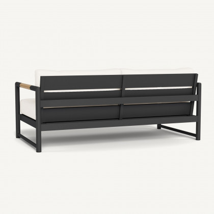 Harbour Breeze Xl Aluminum 2 Seat Sofa - Aluminum Asteroid / Lisos Piedra