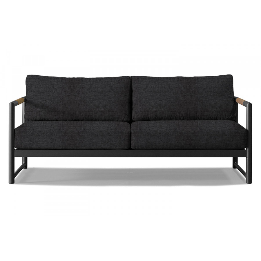 Harbour Breeze Xl 2 Seat Sofa - Aluminum Asteroid, Copacabana Midnight