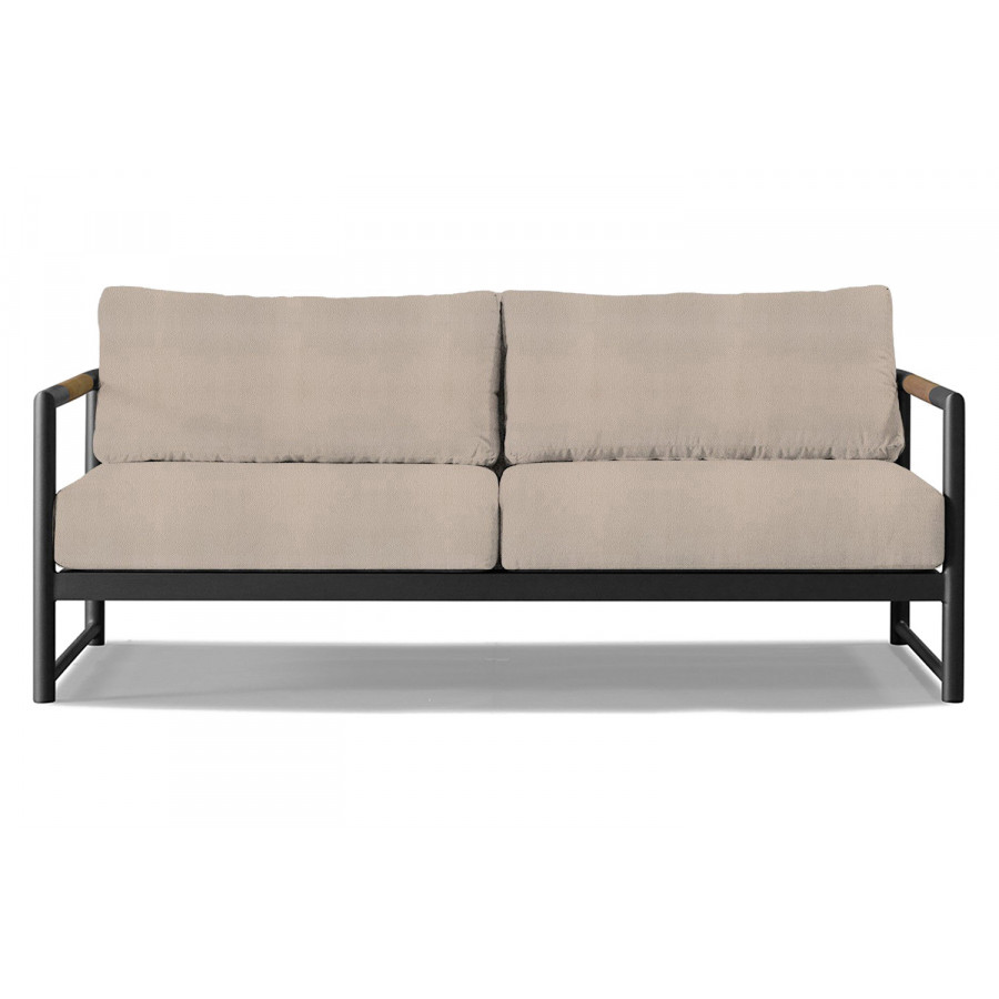 Harbour Breeze Xl 2 Seat Sofa - Aluminum Asteroid, Riviera Sand
