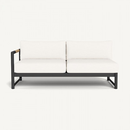 Harbour Breeze Xl Aluminum 2 Seat 1 Arm Left