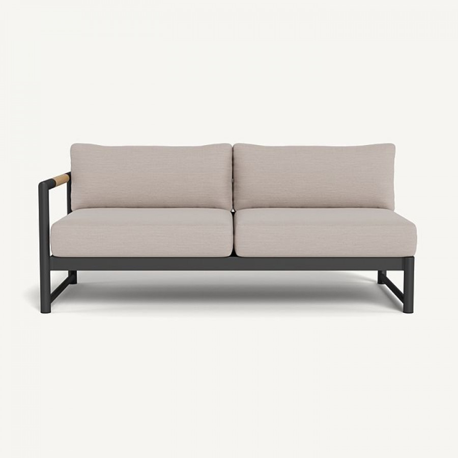 Harbour Breeze Xl Aluminum 2 Seat 1 Arm Left