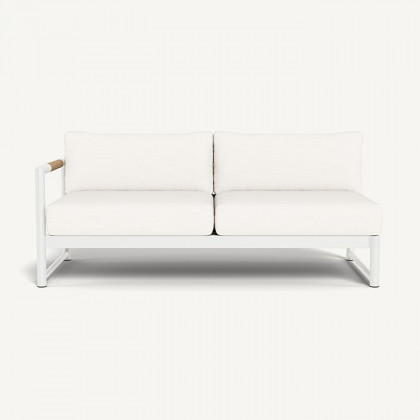Harbour Breeze Xl Aluminum 2 Seat 1 Arm Left