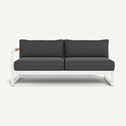 Harbour Breeze Xl Aluminum 2 Seat 1 Arm Left