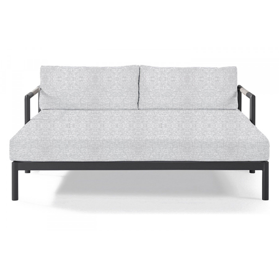 Harbour Breeze Xl Daybed - Aluminum Asteroid, Copacabana Sand