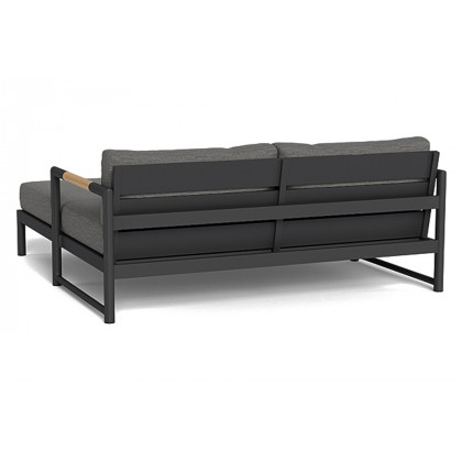 Harbour Breeze Xl Daybed - Aluminum Asteroid, Copacabana Sand