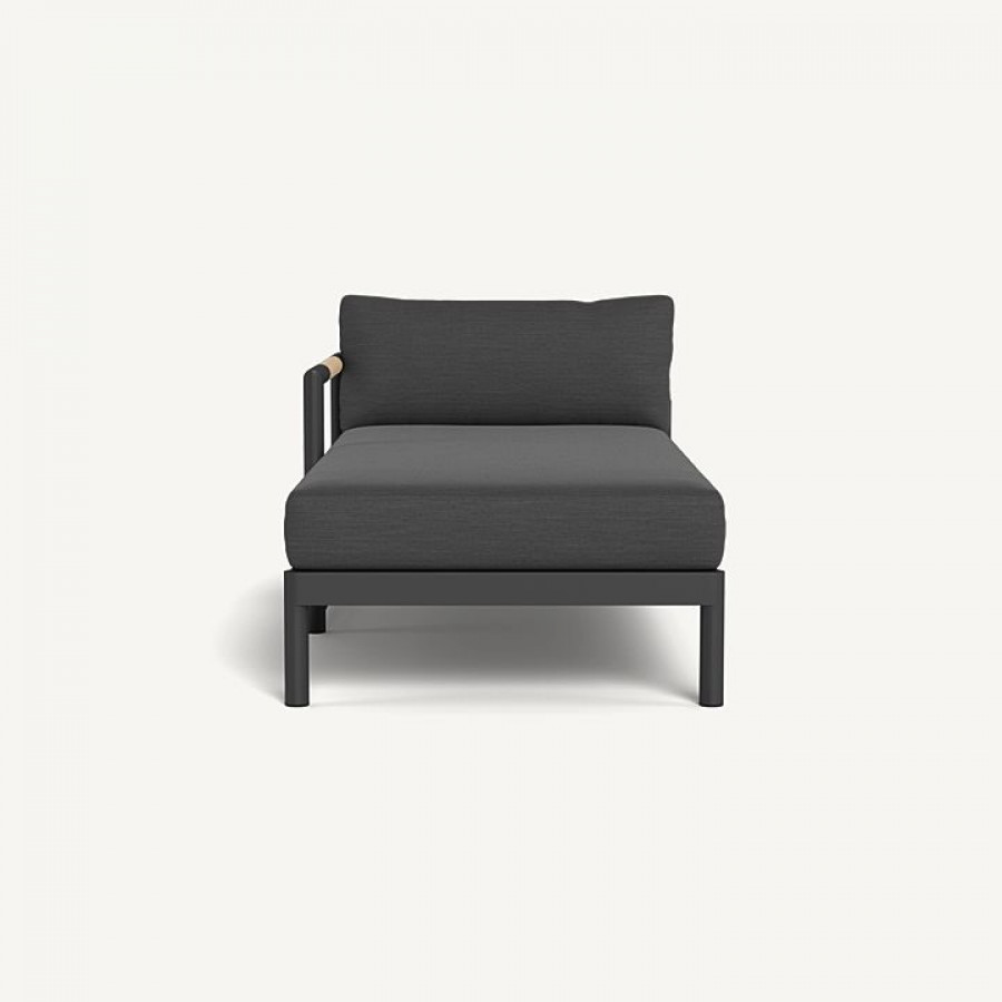 Harbour Breeze Xl Aluminum Chaise Left
