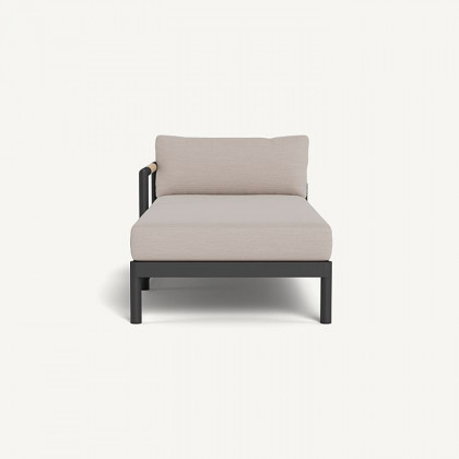 Harbour Breeze Xl Aluminum Chaise Left