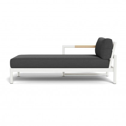 Harbour Breeze Xl Aluminum Chaise Left