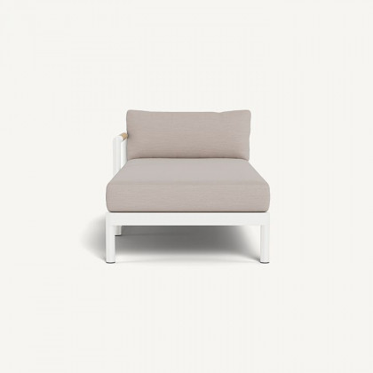 Harbour Breeze Xl Aluminum Chaise Left