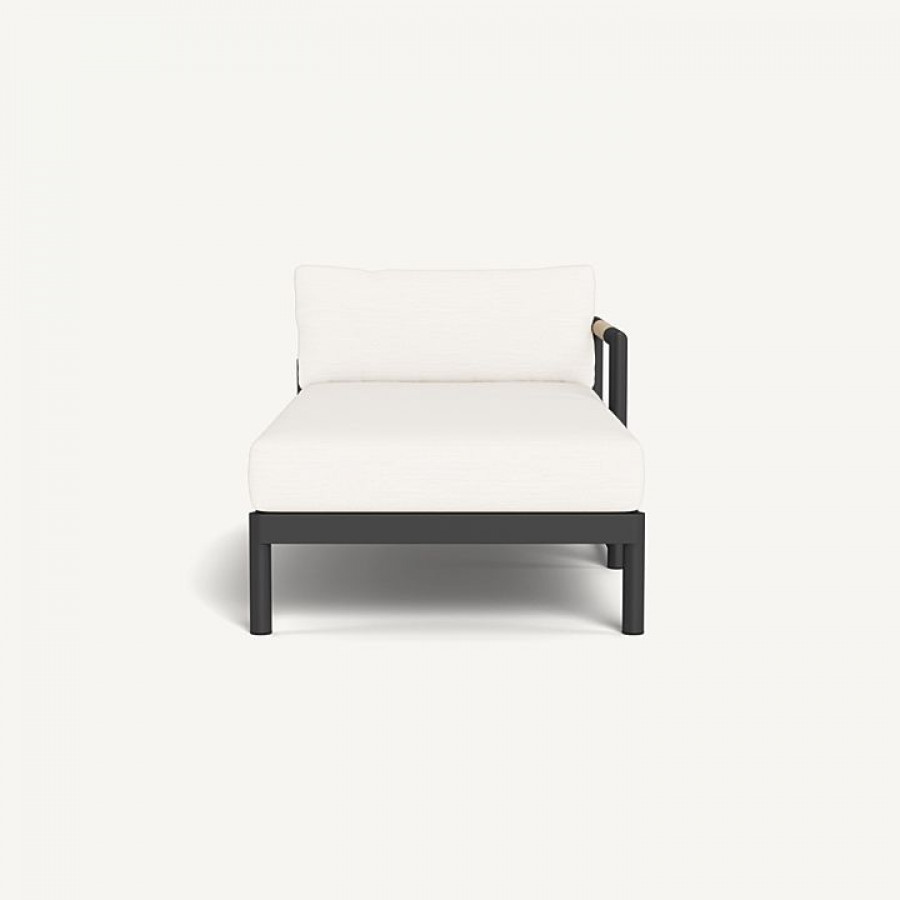 Harbour Breeze Xl Aluminum Chaise Right