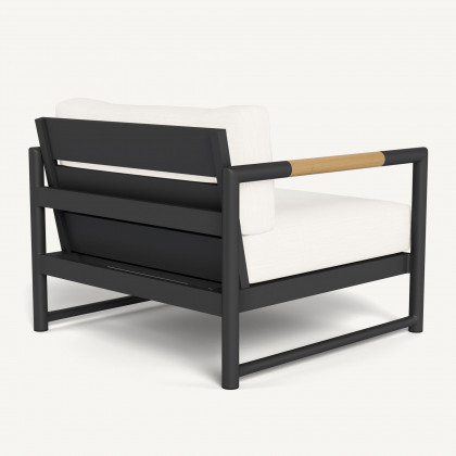 Harbour Breeze Xl Aluminum Lounge Chair - Aluminum Asteroid / Lisos Grafito
