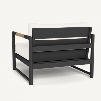 Harbour Breeze Xl Aluminum Lounge Chair - Aluminum Asteroid / Lisos Grafito