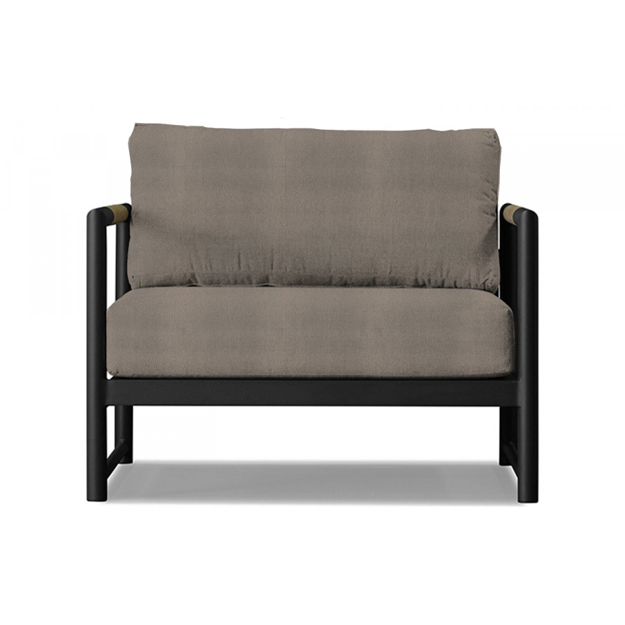 Harbour Breeze Xl Lounge Chair - Aluminum Asteroid, Riviera Stone