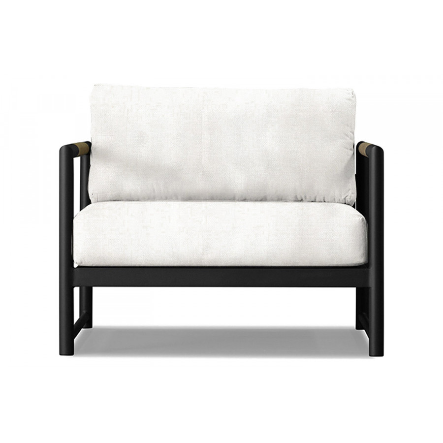 Harbour Breeze Xl Lounge Chair - Aluminum Asteroid, Siesta Ivory