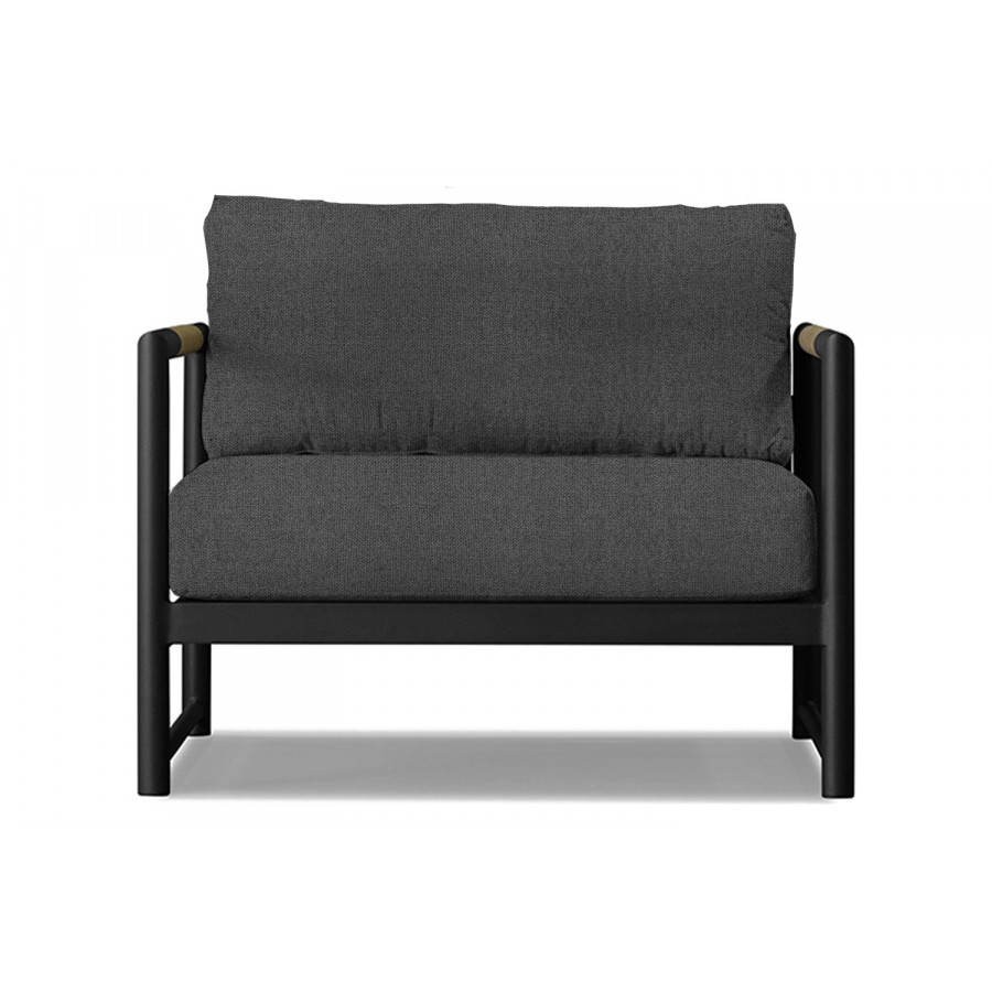 Harbour Breeze Xl Lounge Chair - Aluminum Asteroid, Siesta Slate