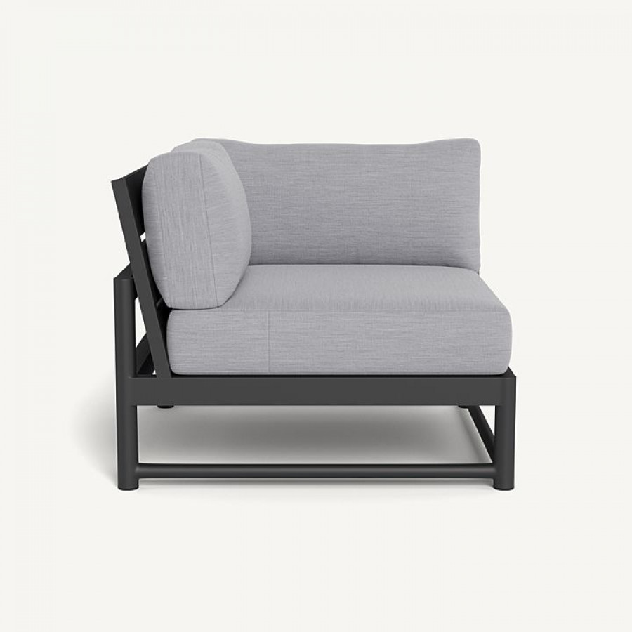 Harbour Breeze Xl Aluminum Corner - Aluminum Asteroid / Panama Cloud