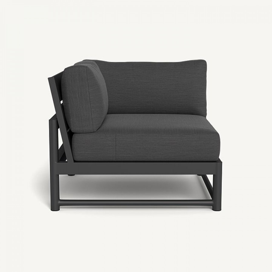 Harbour Breeze Xl Aluminum Corner - Aluminum Asteroid / Panama Grafito