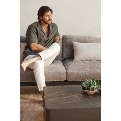 Harbour Breeze Xl Aluminum Corner - Aluminum Asteroid / Panama Grafito