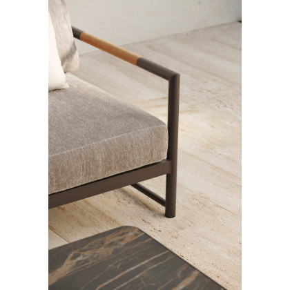 Harbour Breeze Xl Aluminum Corner - Aluminum Asteroid / Panama Grafito