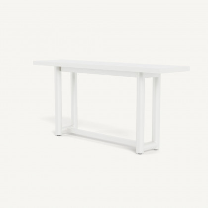Harbour Breeze Xl Aluminum 66" Console - Aluminum White