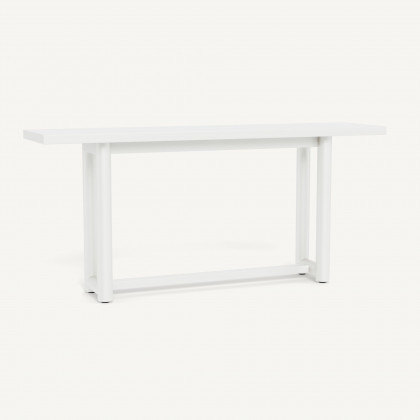 Harbour Breeze Xl Aluminum 66" Console - Aluminum White