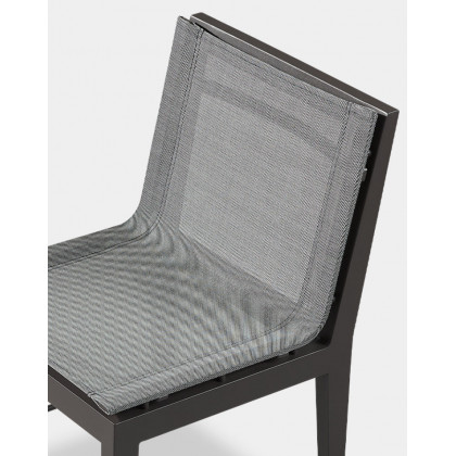 Harbour Byron Aluminum Counter Stool - Aluminum Asteroid / Batyline Silver