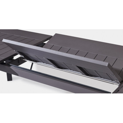 Harbour Byron Aluminum Extension Dining Table - Aluminum Asteroid