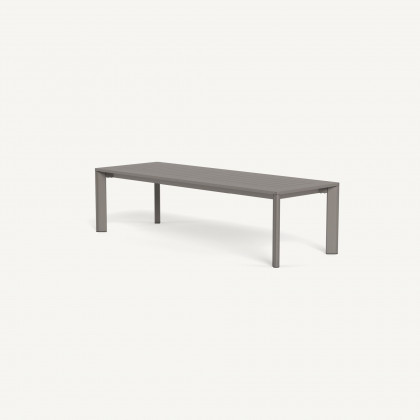 Harbour Byron Aluminum Extension Dining Table - Aluminum Taupe