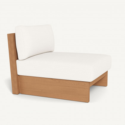 Harbour Catalina Easy Chair - Teak Natural / Panama Blanco