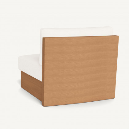 Harbour Catalina Easy Chair - Teak Natural / Panama Blanco