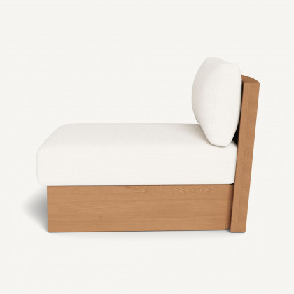 Harbour Catalina Easy Chair - Teak Natural / Panama Blanco