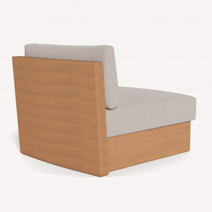 Harbour Catalina Easy Chair - Teak Natural / Panama Marble