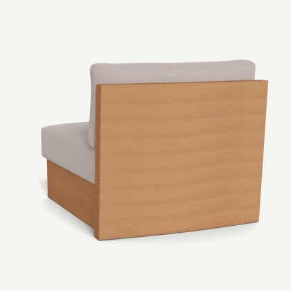 Harbour Catalina Easy Chair - Teak Natural / Panama Marble