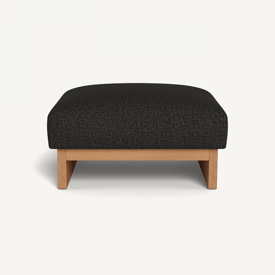 Harbour Catalina Ottoman - Teak Natural / Copacabana Midnight