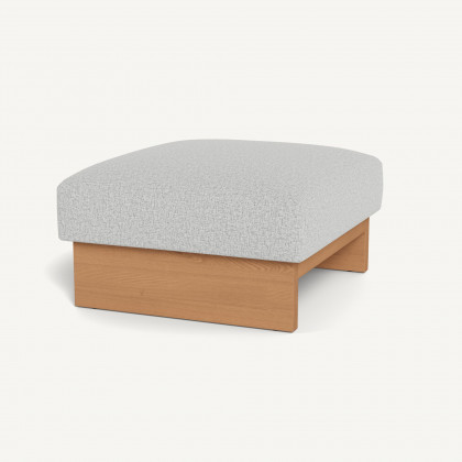Harbour Catalina Ottoman - Teak Natural / Copacabana Sand