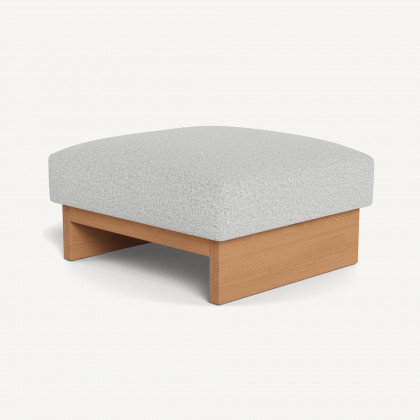 Harbour Catalina Ottoman - Teak Natural / Copacabana Sand