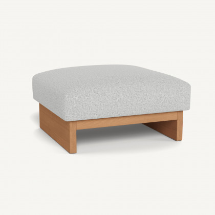 Harbour Catalina Ottoman - Teak Natural / Copacabana Sand
